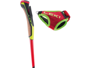 Hole LEKI PRC 750 bright red-neonyellow-black
