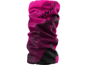 Nákrčník DYNAFIT Logo Nect Gaiter Pink Glo Striped