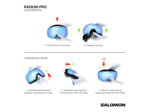 Brýle SALOMON RADIUM PRO SIGMA OLIVE N/GM/LB