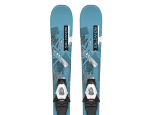 Lyže SALOMON L QST JR XS + C5 GW J75 gy - 90