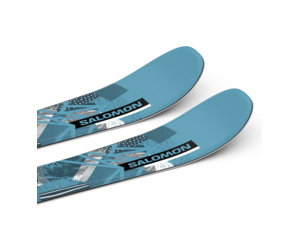 Lyže SALOMON L QST JR XS + C5 GW J75 gy - 90