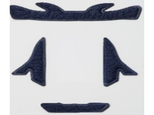 Výstelky HJC Furion 3 - 7mm / L