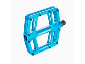 Pedály PEMBREE D3A Flat Pedal Large - Turquoise