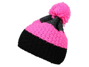 Čepice BLIZZARD Tricolor, grey/pink/black
