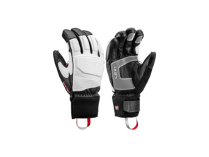 Rukavice LEKI Griffin Prime 3D white-black-graphite