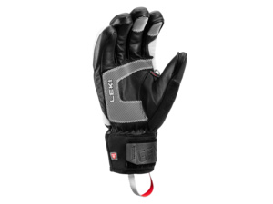 Rukavice LEKI Griffin Prime 3D white-black-graphite