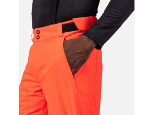 Lyžařské kalhoty ROSSIGNOL HERO BLACKSIDE INSULATED PANT-NEON RED