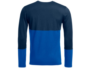 Triko s dlouhým rukávem ORTOVOX 185 Rock'N'Wool Deep Ocean