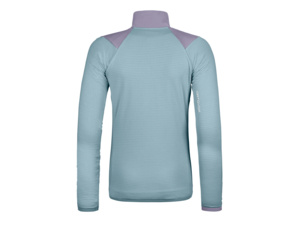 Dámská mikina ORTOVOX Fleece Grid Glacier Grey