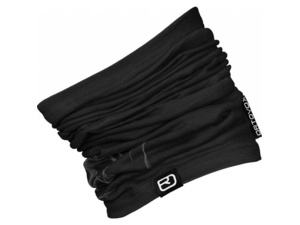 Nákrčník ORTOVOX 120 Tec Logo Black Raven  - Onesize