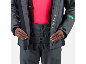 Lyžařská bunda ROSSIGNOL HERO VELIKA Onyx Grey