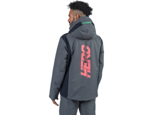 Lyžařská bunda ROSSIGNOL HERO VELIKA Onyx Grey