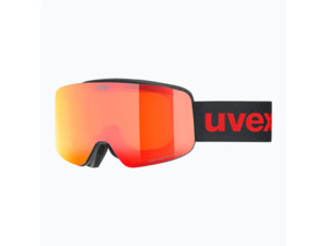 Brýle UVEX PWDR FM Black Matt / Mirror Red (S2)