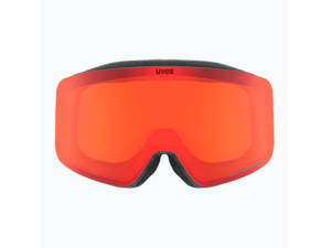Brýle UVEX PWDR FM Black Matt / Mirror Red (S2)