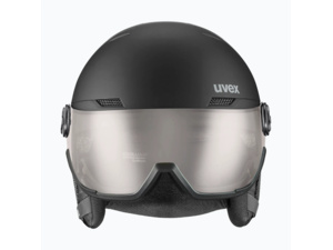 Přilba UVEX WANTED VISOR PRO V Black-Silver Matt