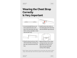 Hrudní měřič tepu iGPSport HR50 Chest