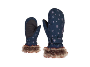 Dětské rukavice ZIENER Led Mitten Blue - 7