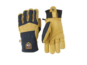 Rukavice HESTRA Army Leather Couloir 5 finger - 7