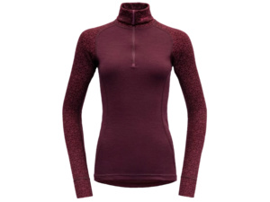 Triko s dlouhým rukávem DEVOLD Duo Active Merino 210 Z.Neck Port - XS