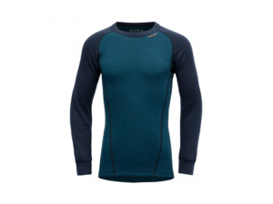 Dětské triko s dlouhým rukávem DEVOLD Duo Active Merino Ink