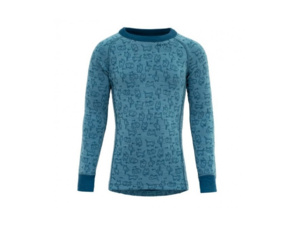 Dětské triko s dlouhým rukávem DEVOLD Duo Active Merino Moon