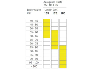 Běžecké lyže FISCHER AEROGUIDE SKATE 85+RS - 165