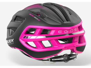 Helma RUDY PROJECT Egos Black/Pink - 51-55 cm