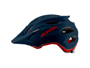 Dětská helma ALPINA Carapax Jr Indigo Matt