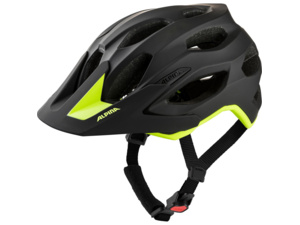 Helma ALPINA Carapax 2.0 Black/Neon Yellow
