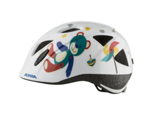 Dětská helma ALPINA Ximo White Bear Gloss
