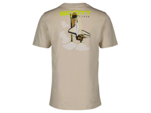 Triko SCOTT Retro SS Dust/White