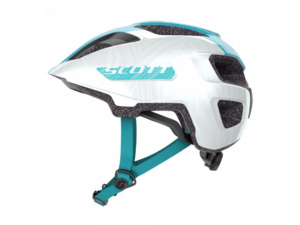 Dětská helma SCOTT Helmet Spunto Junior Pearl White/Breeze Blue