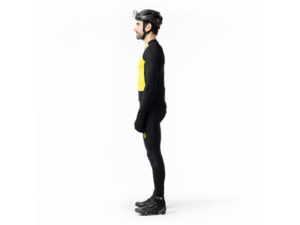 Bunda SCOTT RC Pro Warm Hybrid WS Black/Sulphur Yellow