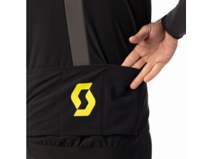 Bunda SCOTT RC Pro Warm Hybrid WS Black/Sulphur Yellow