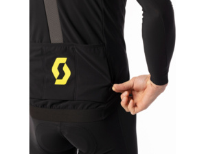 Bunda SCOTT RC Pro Warm Hybrid WS Black/Sulphur Yellow