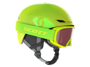 Dětská přilba SCOTT KEEPER 2+Google Jr Witty White/Breeze Blue - M