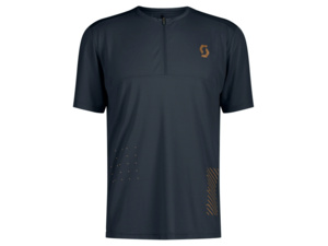 Dres SCOTT Trail Vertic Zip SS Blue - L