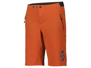 Dětské kraťasy s vložkou SCOTT Trail 10 LS/FIT Orange - 140