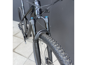 GHOST Lector Pro Raw Carbon/Metallic Blue Grey - S