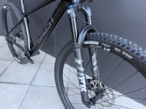 GHOST Lector Pro Raw Carbon/Metallic Blue Grey - M Test