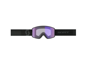 Brýle SCOTT React LS Mineral Black AMPLS Blue Chrome