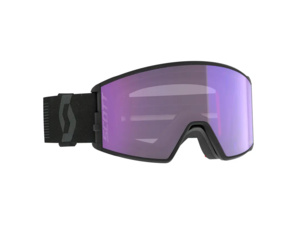 Brýle SCOTT React LS Mineral Black AMPLS Blue Chrome