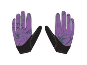 Dámské dlouhoprsté rukavice ENDURA Hummvee Lite Icon LTD End Purple