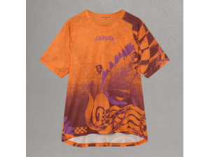 Triko ENDURA Singletrack Print End Orange