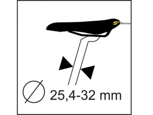 Nosič na sedlovku SPORT ARSENAL Art. 263 B s bočnicemi