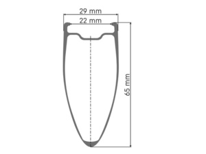 Zapletená kola DT SWISS ARC 1100 Dicut 65 WTS