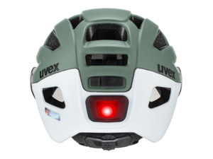 Helma UVEX Finale Visor V Moss Green-Cloud Matt