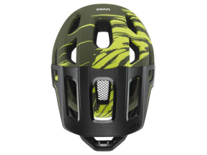 Dětská helma UVEX React Jr Fullface Dark Olive Matt