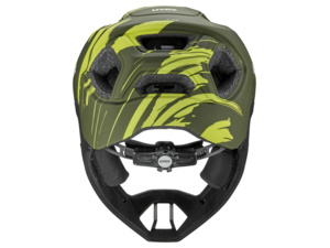 Dětská helma UVEX React Jr Fullface Dark Olive Matt