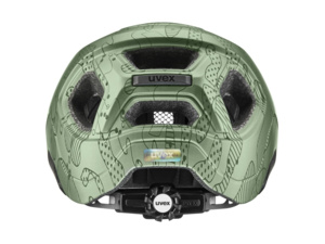Dětská helma UVEX React Jr Moss Green Altimeter Matt